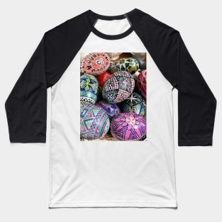 Pysanky Eggs 1 Baseball T-Shirt